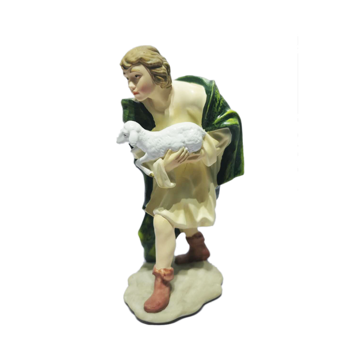 Religioso hecho a mano Sagrada Familia Navidad 11 piezas Conjunto de figuritas de escena de la Natividad estatua decorativa