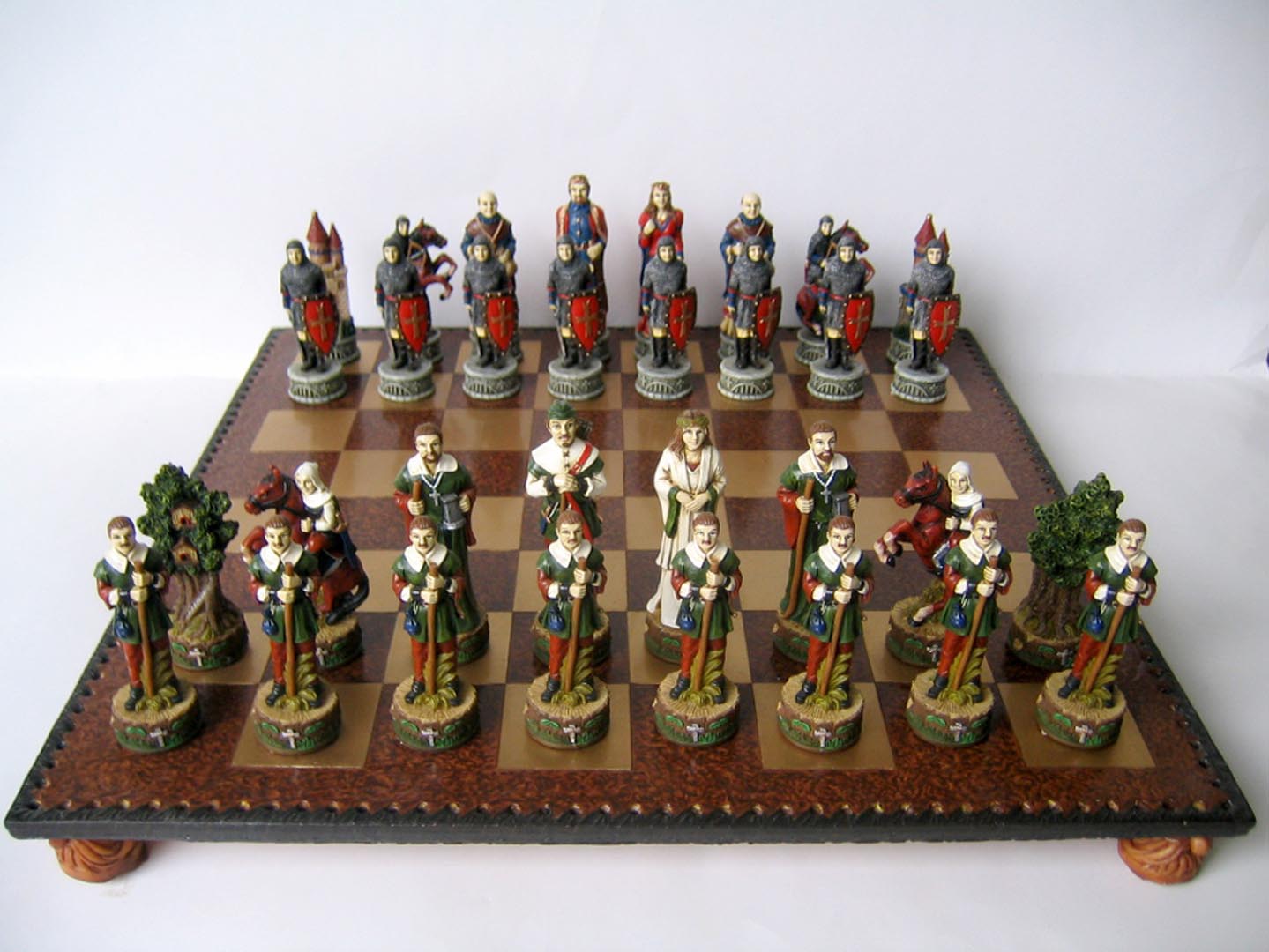 Mini juegos de ajedrez personalizados exquisitamente hechos a mano con tema de juego de fútbol a la venta
