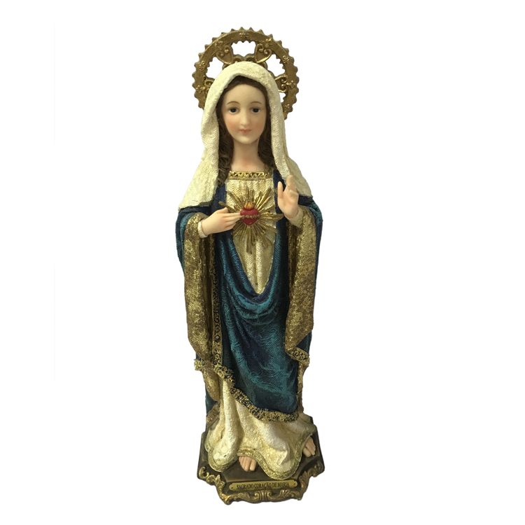 Sagrado Corazón de María Jesús Estatua Estatuilla Imagen Sagrado Corazón de María Jesús Regalo Religioso